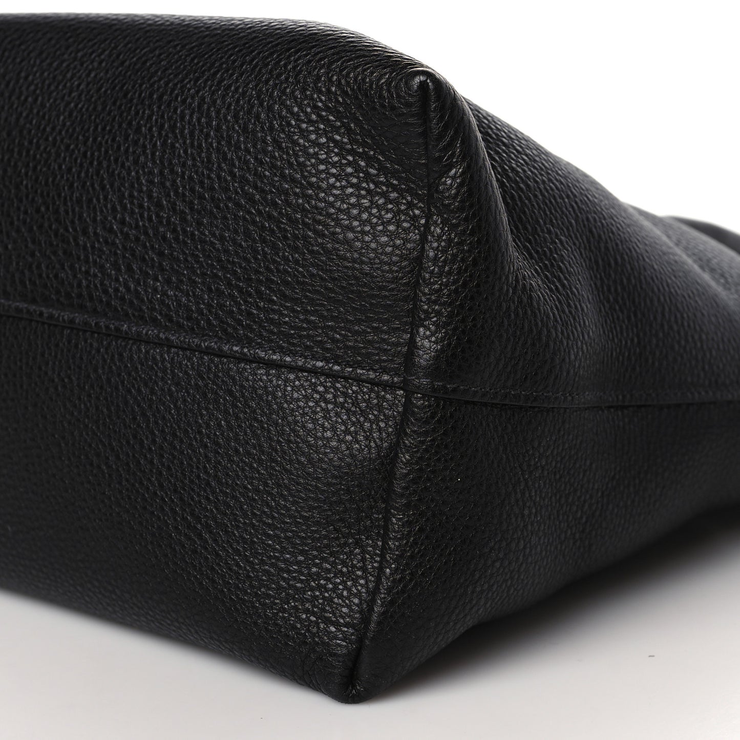Vitello Daino Tote Black