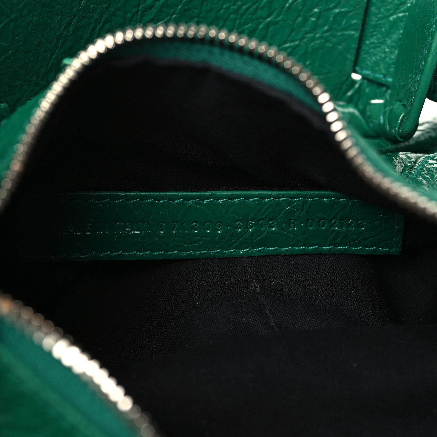 Balenciaga Agneau Arena XS Le Cagole Shoulder Bag Jade 6 of 9