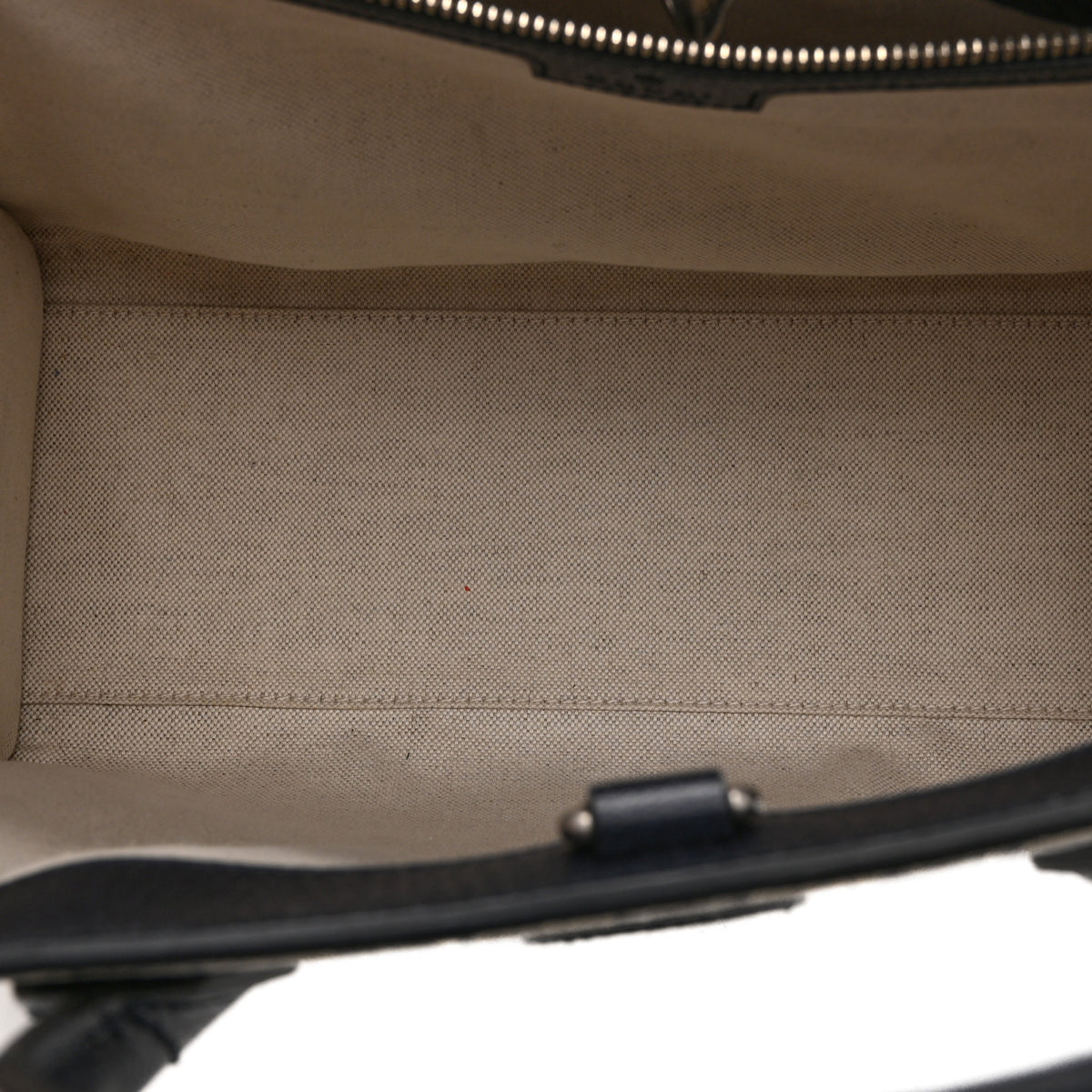 Gucci GG Supreme Monogram Textured Dollar Calfskin Small Retro Interlocking G Tote Bag Beige Blue 5 of 11