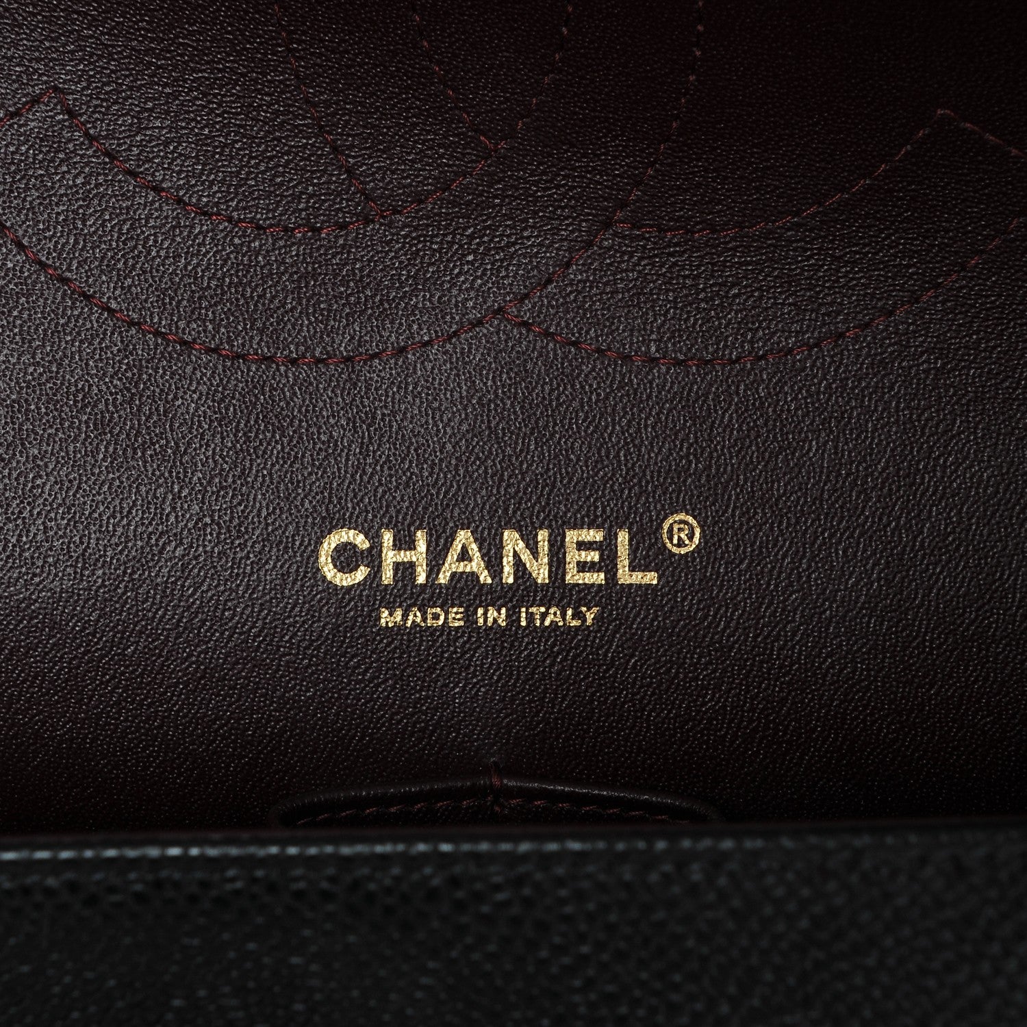 Chanel Caviar Quilted Jumbo Double Flap Black 6 of 7