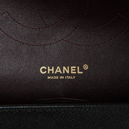 Chanel Caviar Quilted Jumbo Double Flap Black 6 of 7