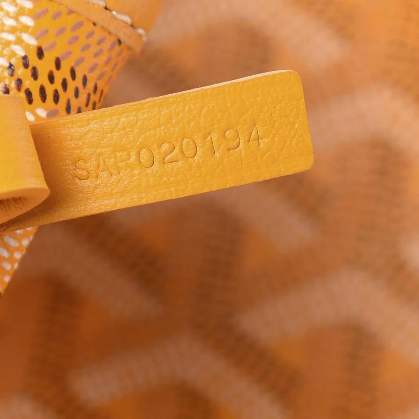 Goyardine Saint Louis PM Yellow