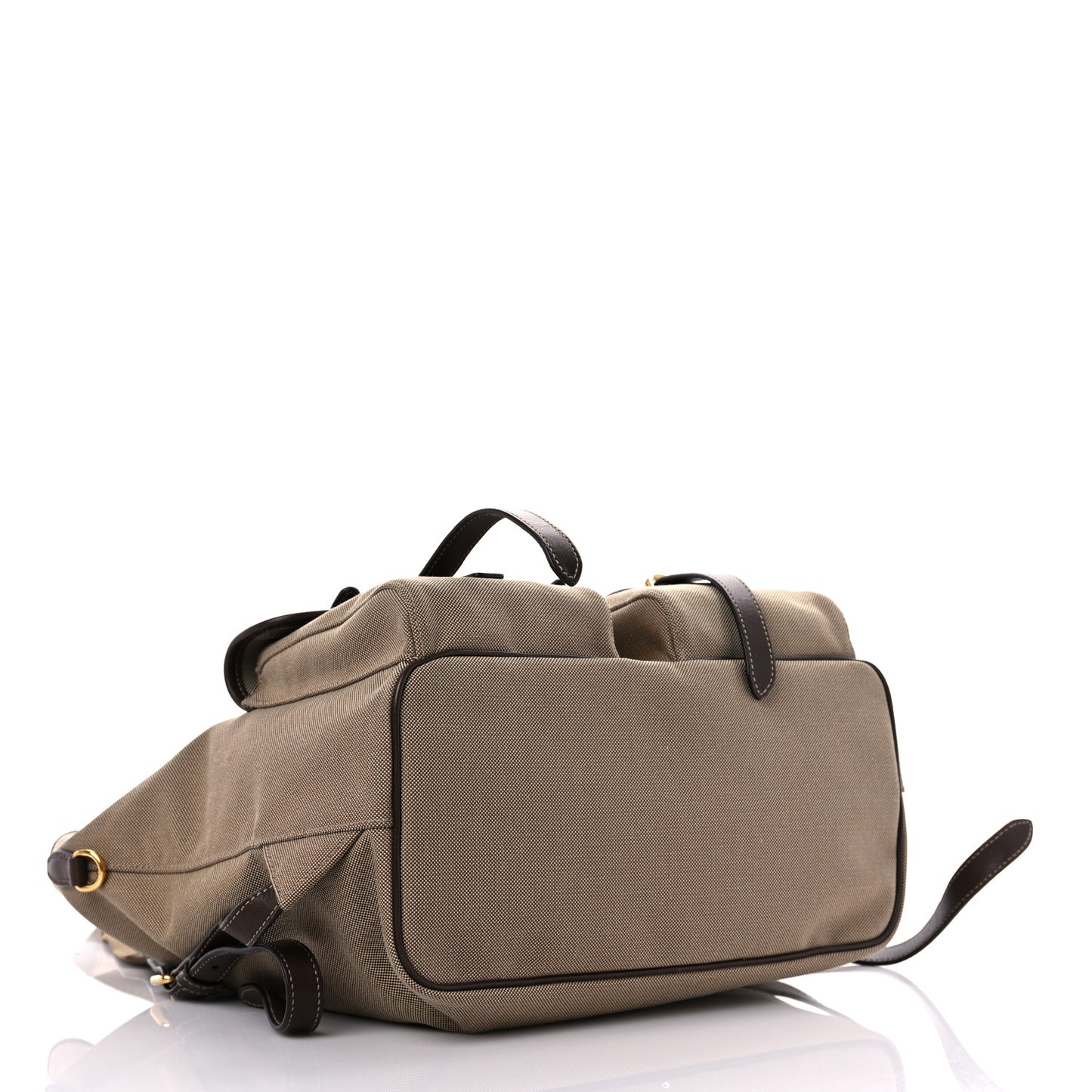 Jacquard Logo Rucksack Backpack Corda Bruciato