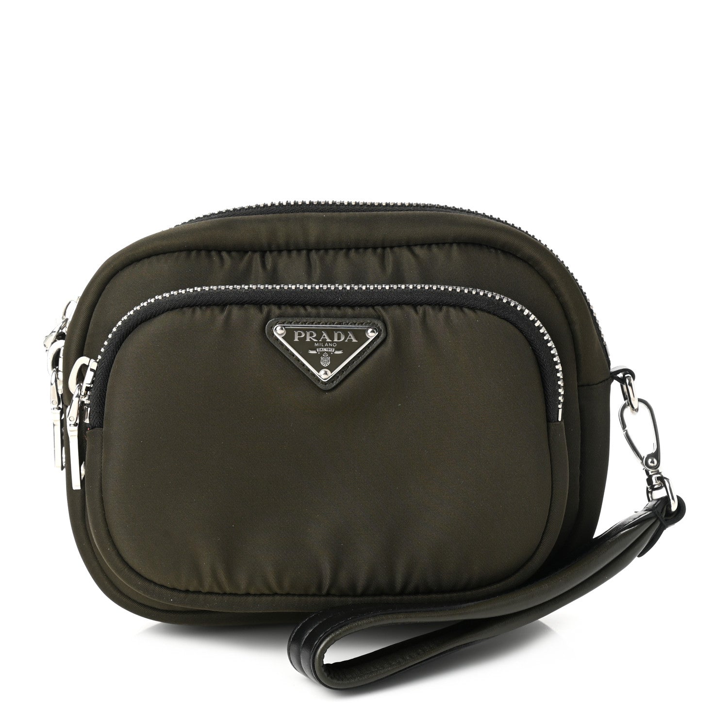 Prada Tessuto Small Wristlet Mimetico 1 of 6