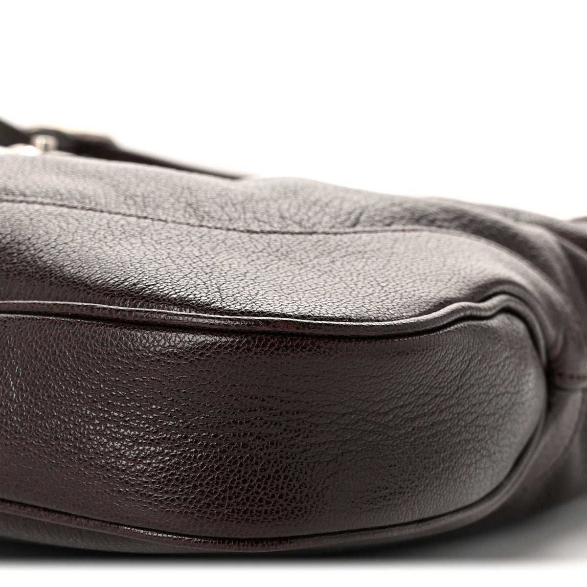 Goatskin Medium Jackie 1961 Hobo Dark Brown