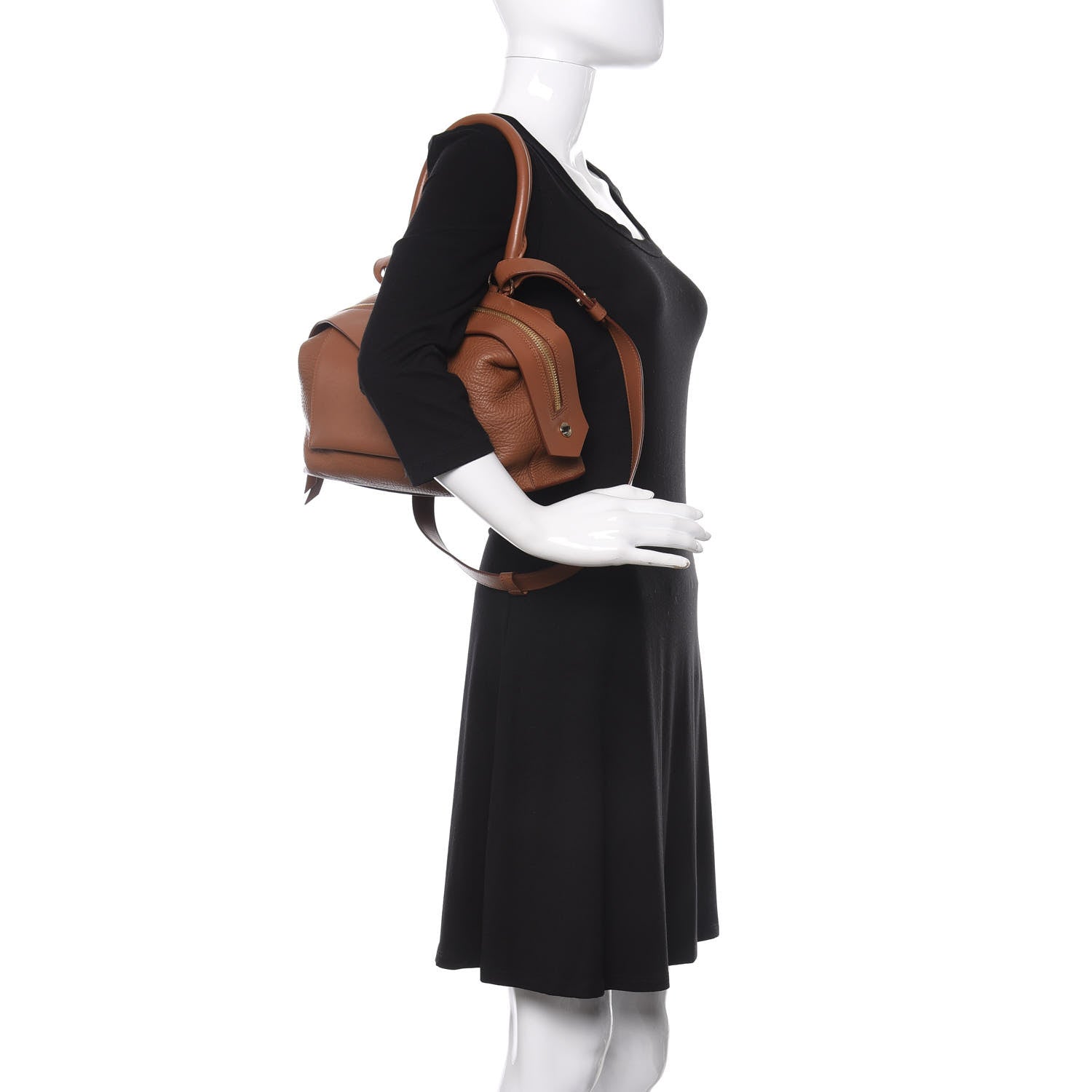 Givenchy Calfskin Small Sway Cognac 3 of 10