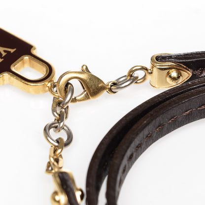 Louis Vuitton Patent Commit Wrap Bracelet Amarante 4 of 5