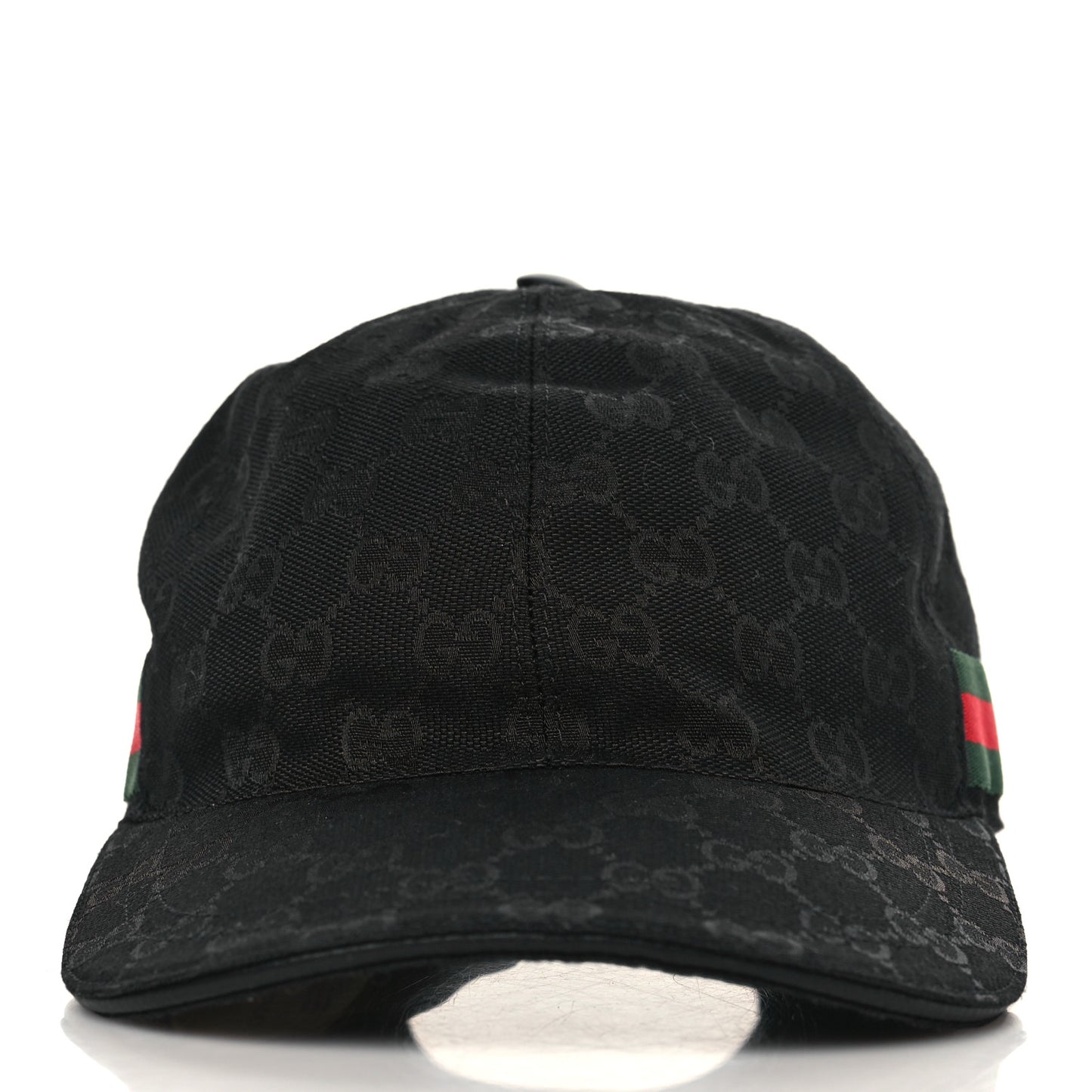 Monogram Web Baseball Hat M Black