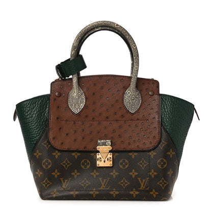 Louis Vuitton Ostrich Lizard Majestueux Shoulder Bag Vert 1 of 10