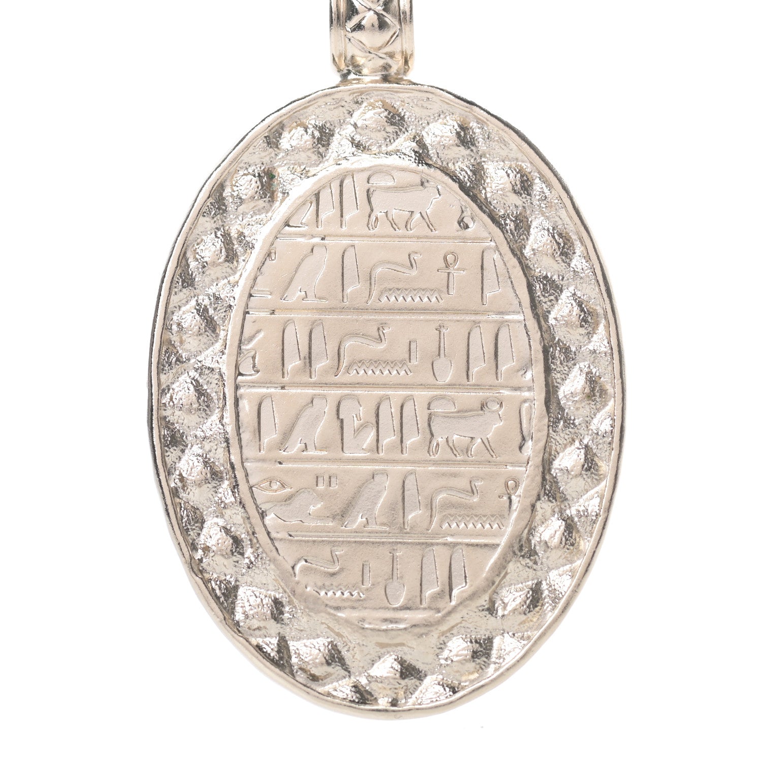 Chanel Crystal CC Long Necklace Black Gold 5 of 7