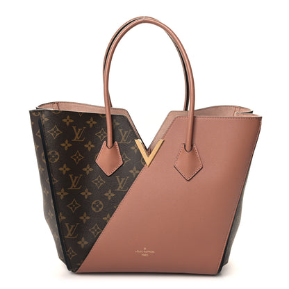 Louis Vuitton Calfskin Monogram Kimono Tote Bois de Rose 1 of 9