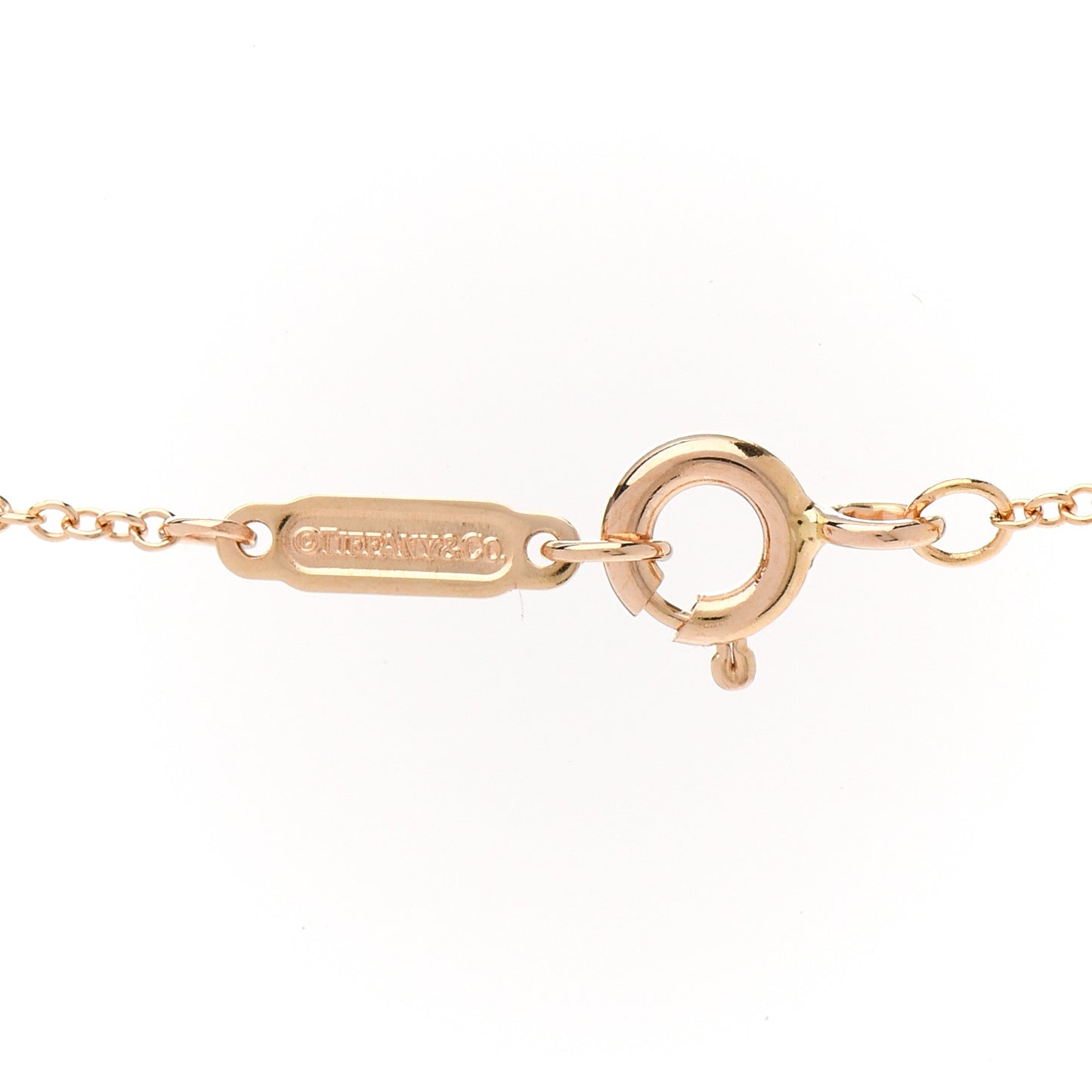 18K Rose Gold Infinity Endless Necklace