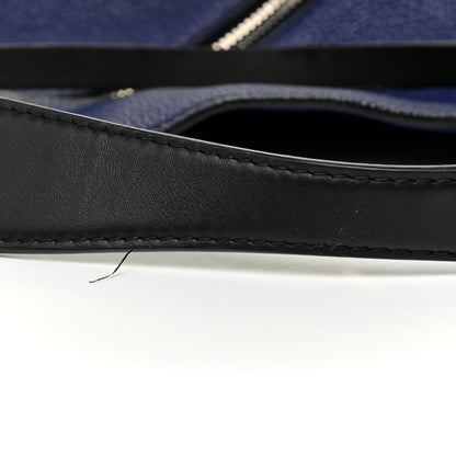 Proenza Schouler Pebbled Calfskin Medium Zip Hobo Blue 14 of 16