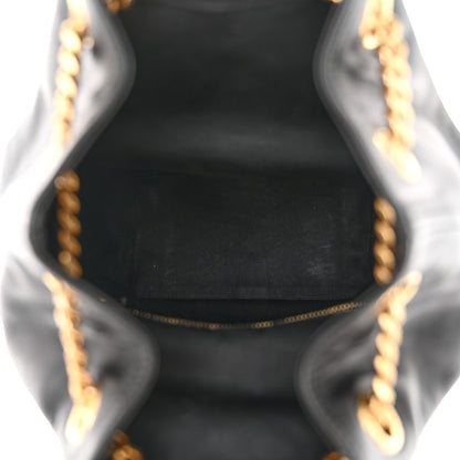 Saint Laurent Lambskin Matelasse Monogram Joe Backpack Black 5 of 11