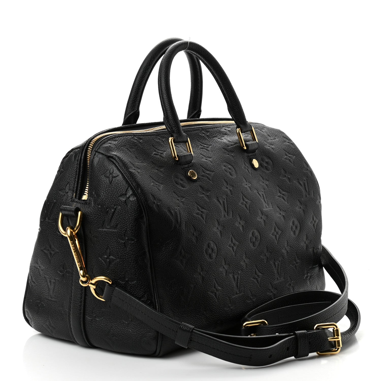 Louis Vuitton Empreinte Speedy Bandouliere 30 Black 3 of 10