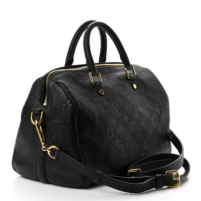 Louis Vuitton Empreinte Speedy Bandouliere 30 Black 3 of 10
