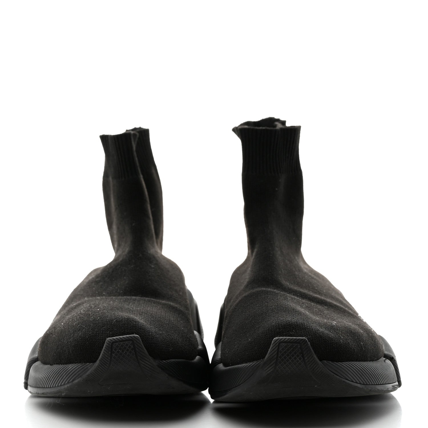 Balenciaga Neoprene Knit Mens Speed Sneakers 7 Black 2 of 8