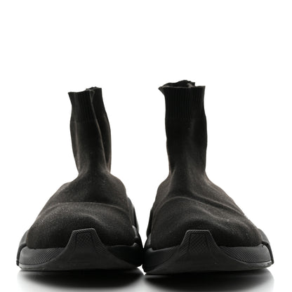 Balenciaga Neoprene Knit Mens Speed Sneakers 7 Black 2 of 8