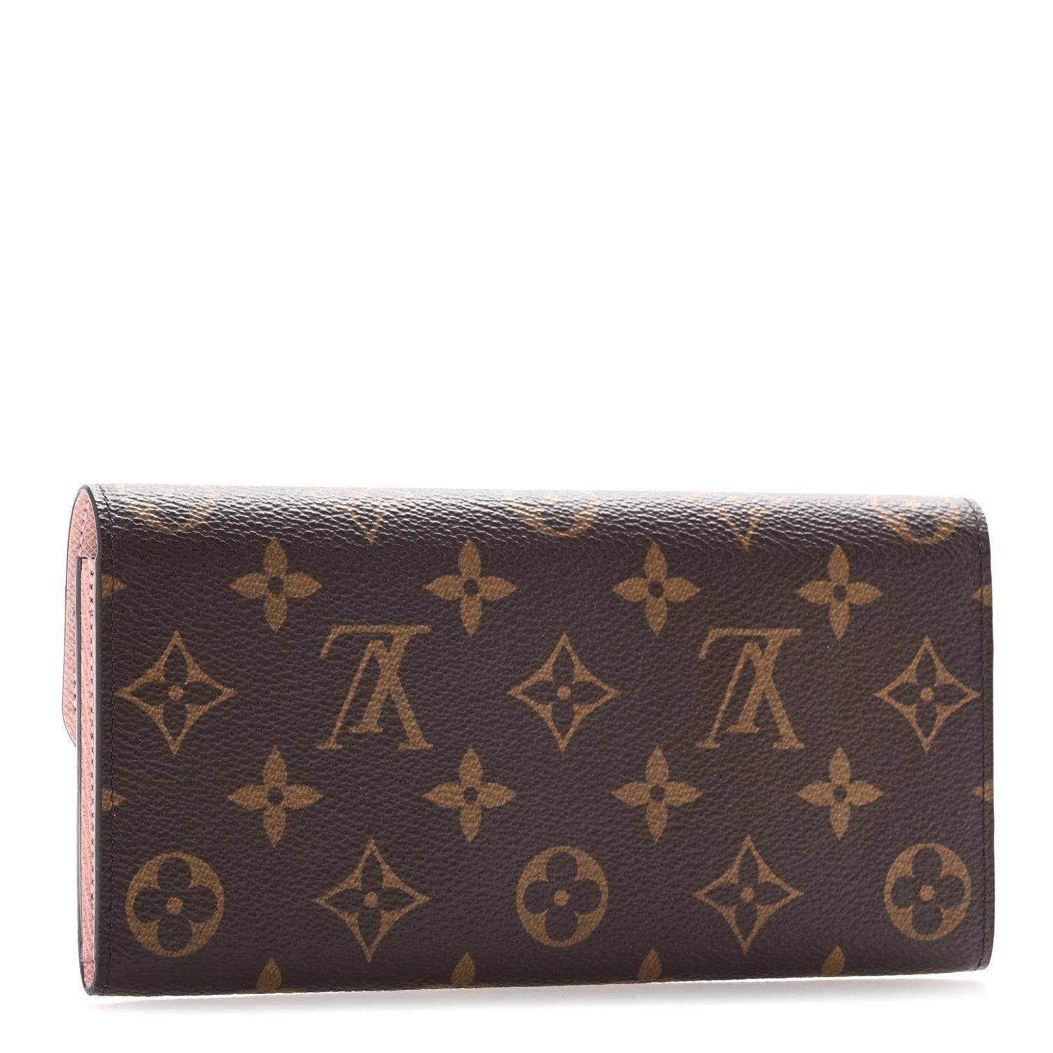 Louis Vuitton Monogram Emilie Wallet Rose Ballerine 3 of 8
