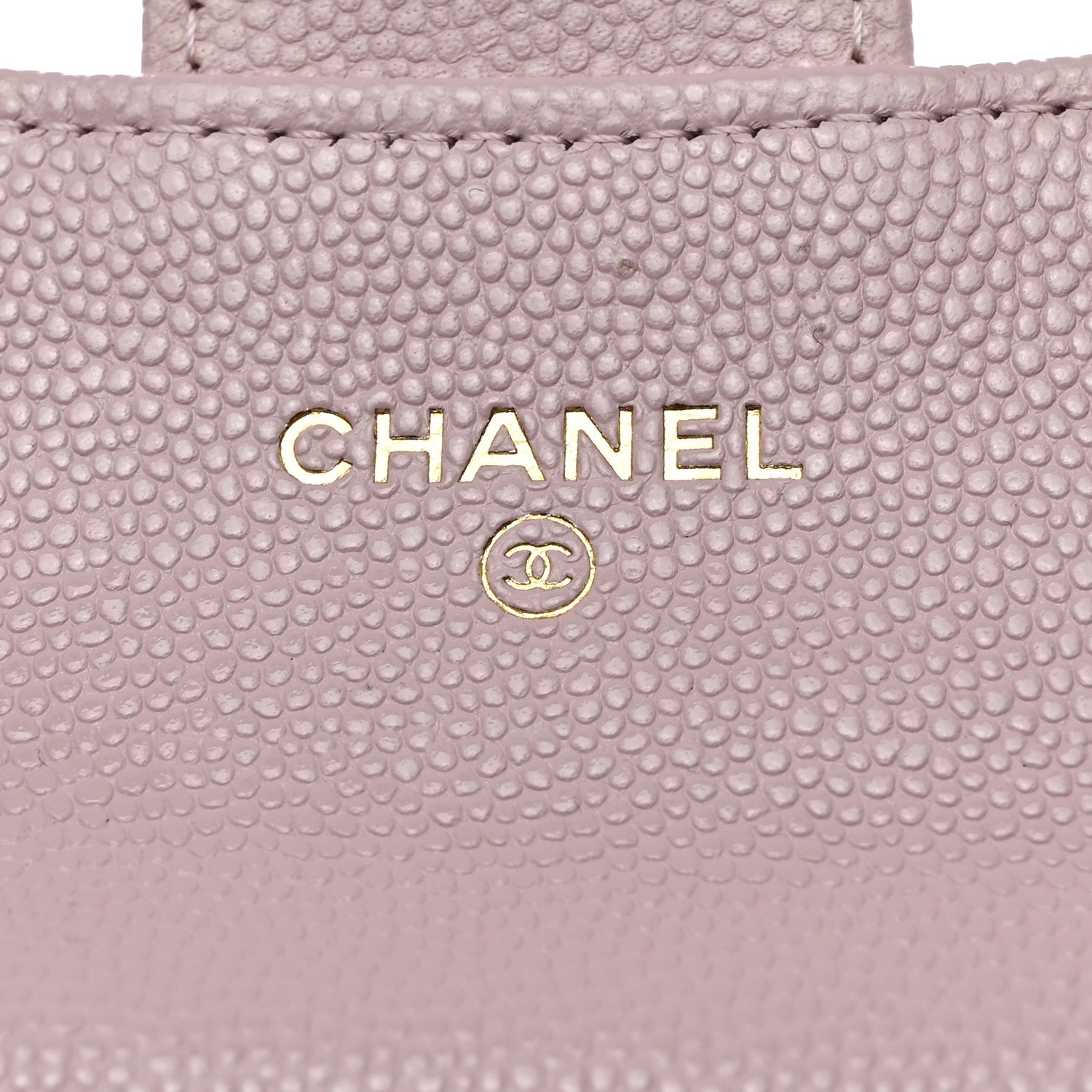 Chanel Caviar Quilted Flap Card Holder Wallet Light 6 of 9