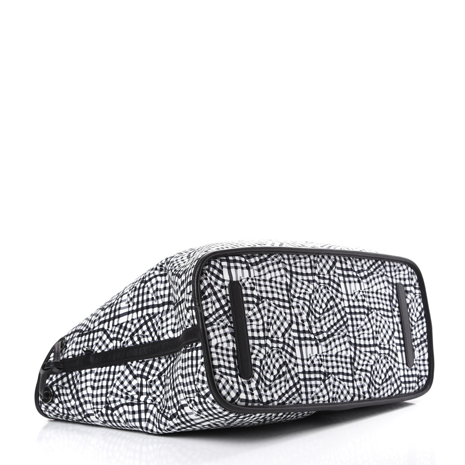MCM Visetos Large Liz Reversible Shopper Tote Black 7 of 15