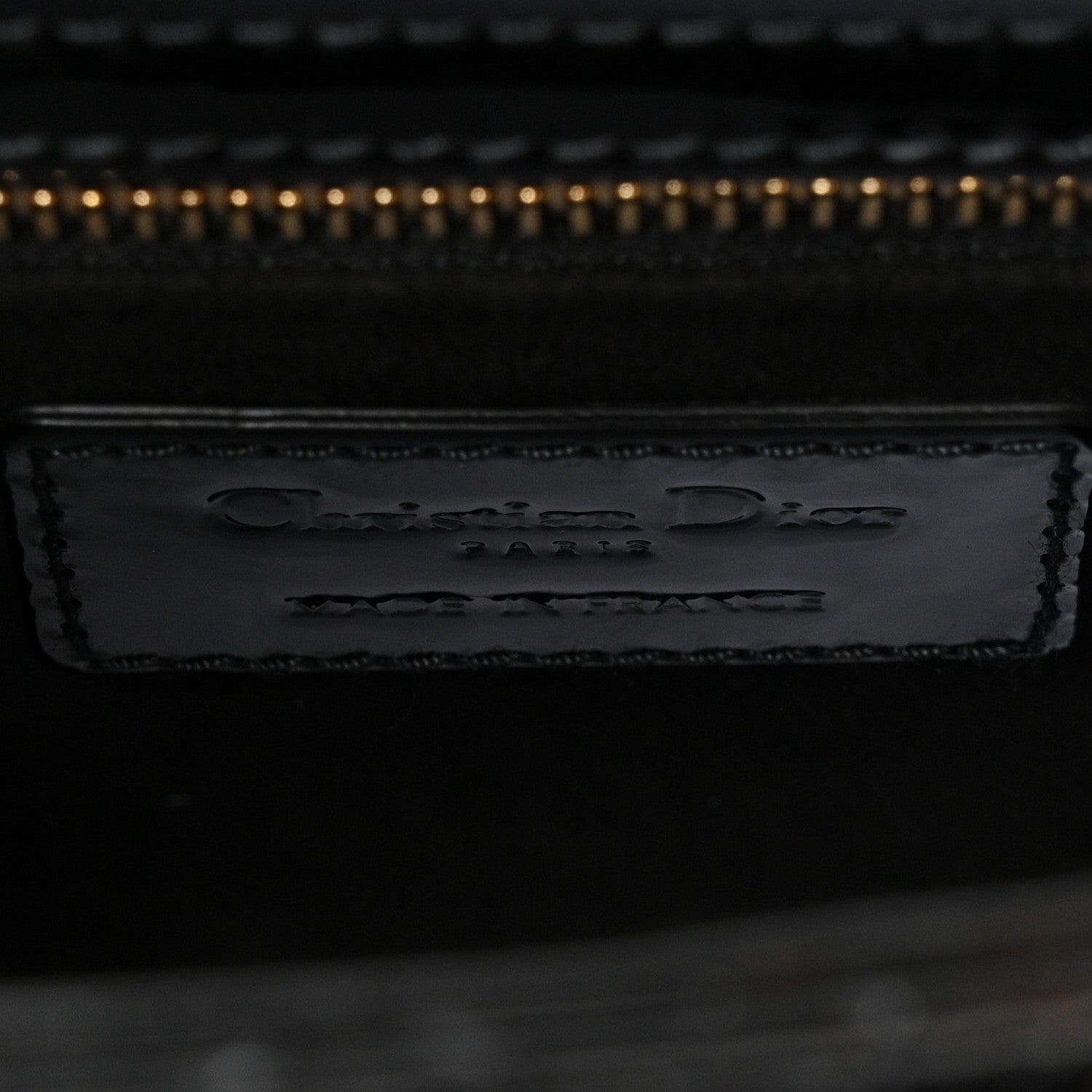 Christian Dior Patent Cannage Mini Lady Dior Black 6 of 10