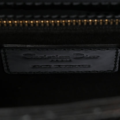 Christian Dior Patent Cannage Mini Lady Dior Black 6 of 10