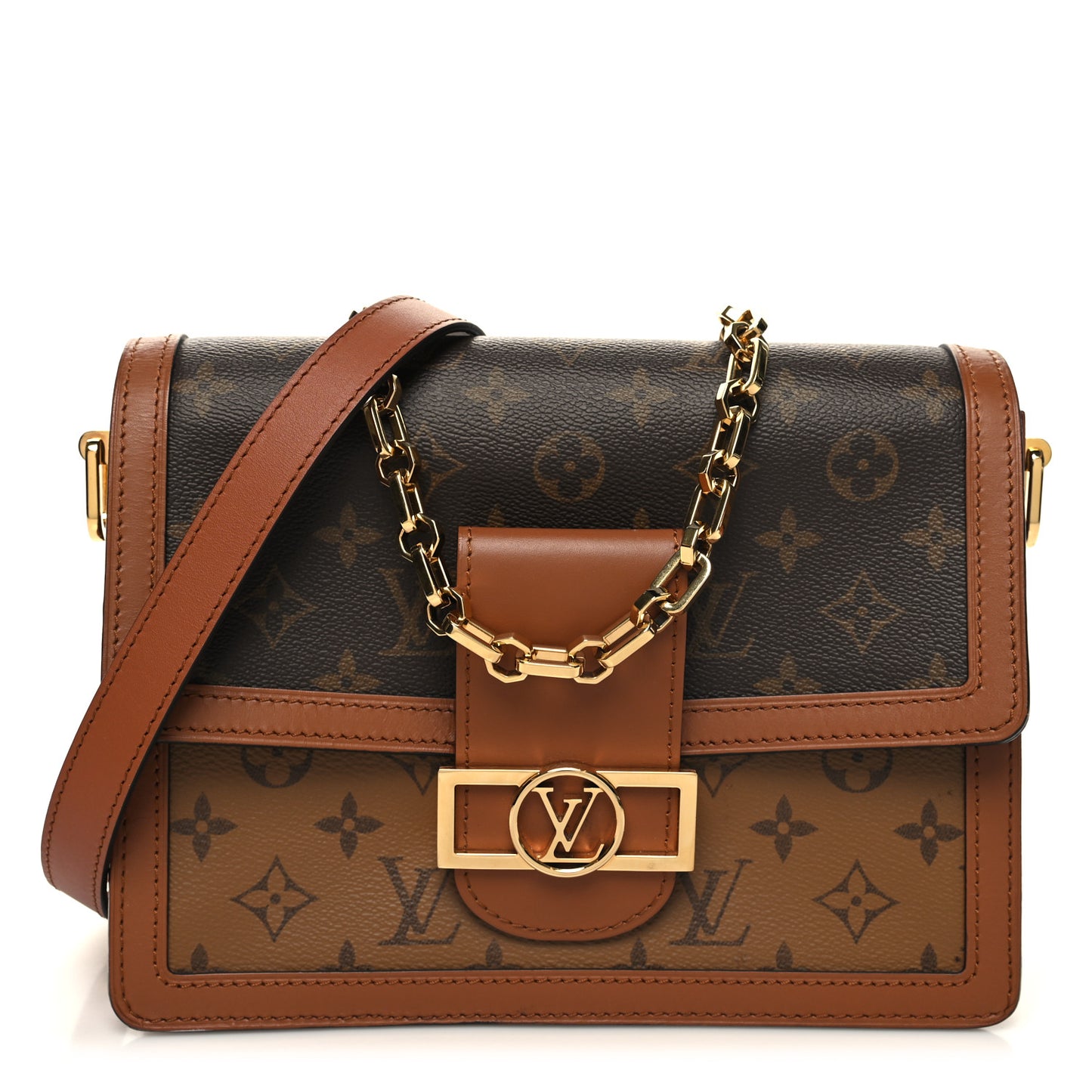 Reverse Monogram Dauphine MM