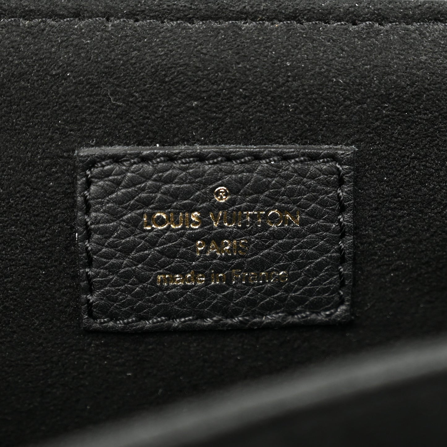 Grained Calfskin Lockme Oxford Black