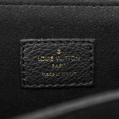 Louis Vuitton Grained Calfskin Lockme Oxford Black 5 of 11