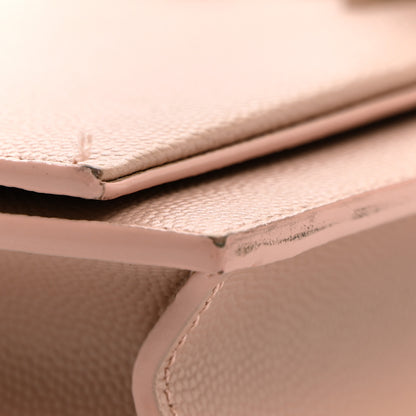 Saint Laurent Grain De Poudre Classic Monogram Kate Tassel Chain Wallet Pale Pink 10 of 10