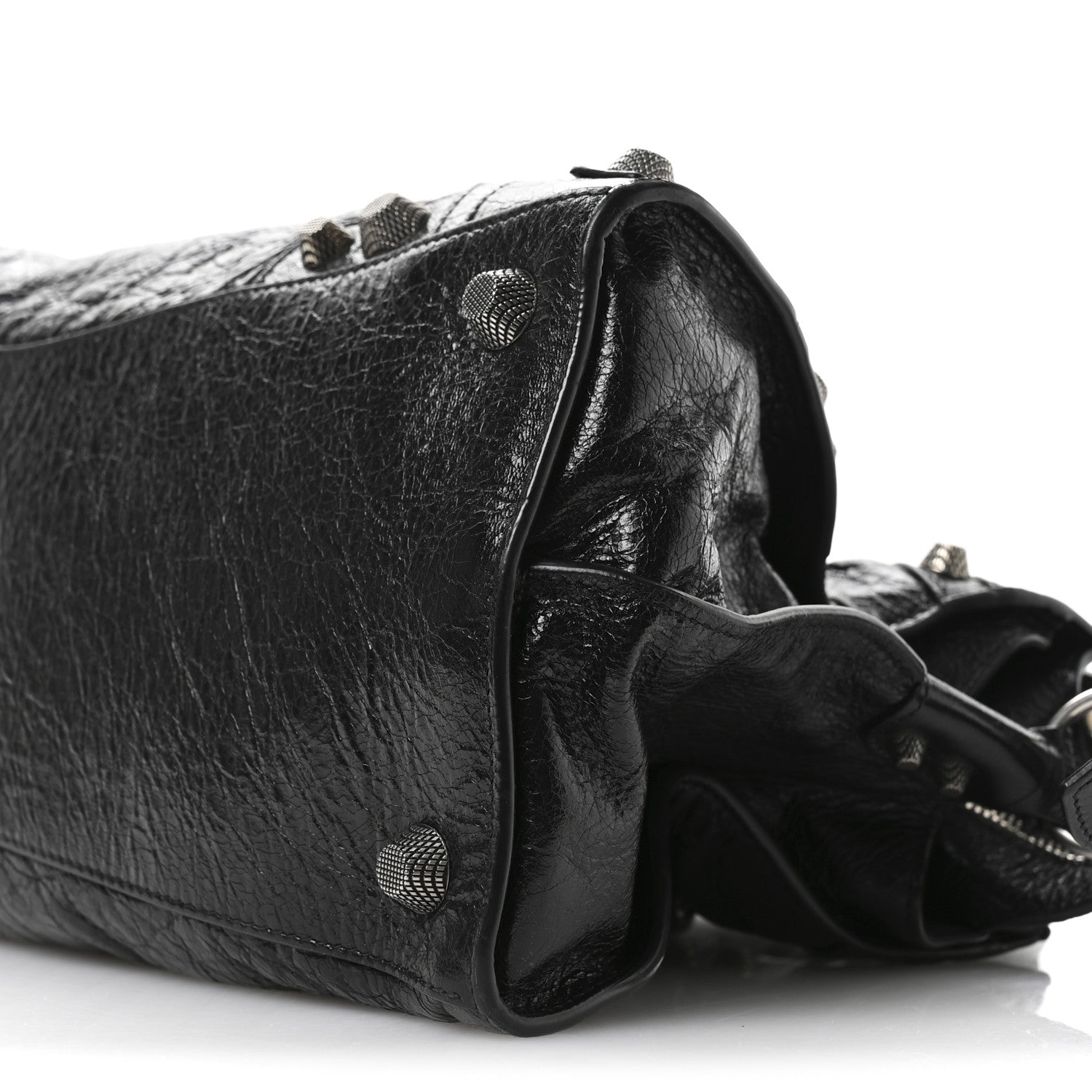 Balenciaga Agneau Arena Neo Cagole City Handbag Black 10 of 11