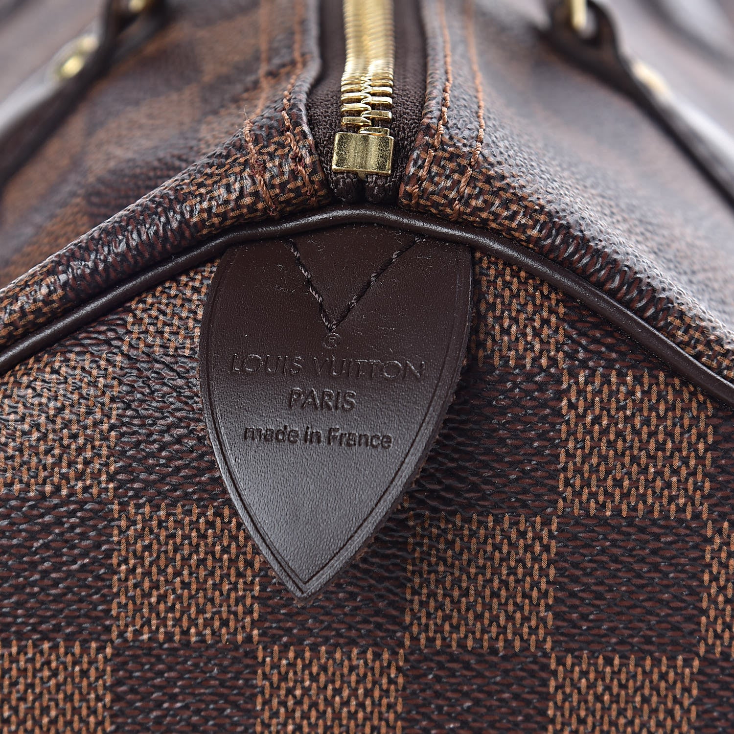 Louis Vuitton Damier Ebene Speedy 30 10 of 13