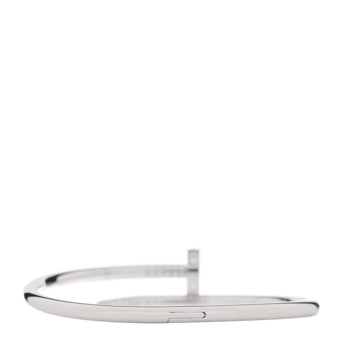 18K White Gold Diamond Juste Un Clou Bracelet 17