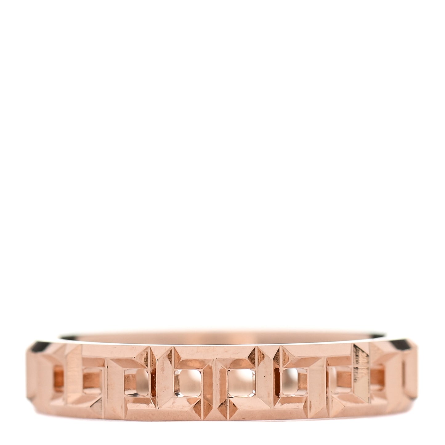 18K Rose Gold Narrow T True Ring 49 5