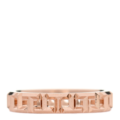 Tiffany 18K Rose Gold Narrow T True Ring 49 5 1 of 4