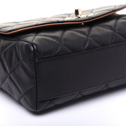 Chanel Lambskin Mixed Fibers Quilted Cocovado Flap Black 6 of 13