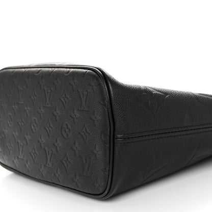 Louis Vuitton Empreinte Monogram Giant Neverfull MM Black 10 of 10