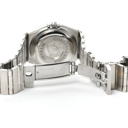 Omega Stainless Steel Diamond Bezel Mother of Pearl 25mm Constellation Quartz Watch 1498.75.00 5 of 6