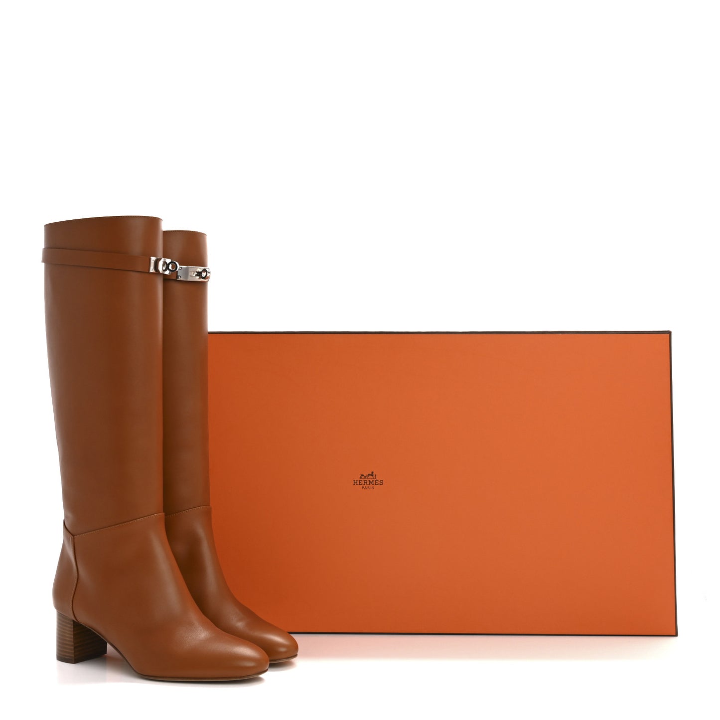 Heritage Calfskin Story Boots 38 Naturel