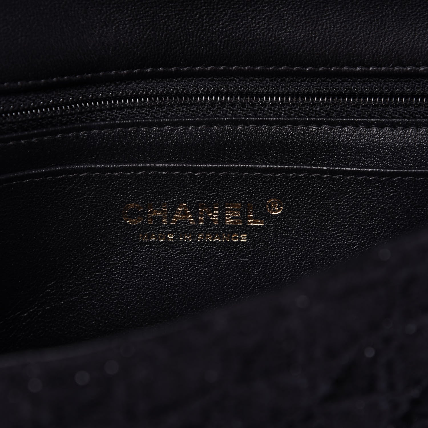 Chanel Tweed Quilted Mini Rectangular Flap Black 8 of 11