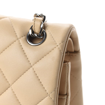 Chanel Lambskin Quilted Jumbo Double Flap Beige Clair 8 of 12