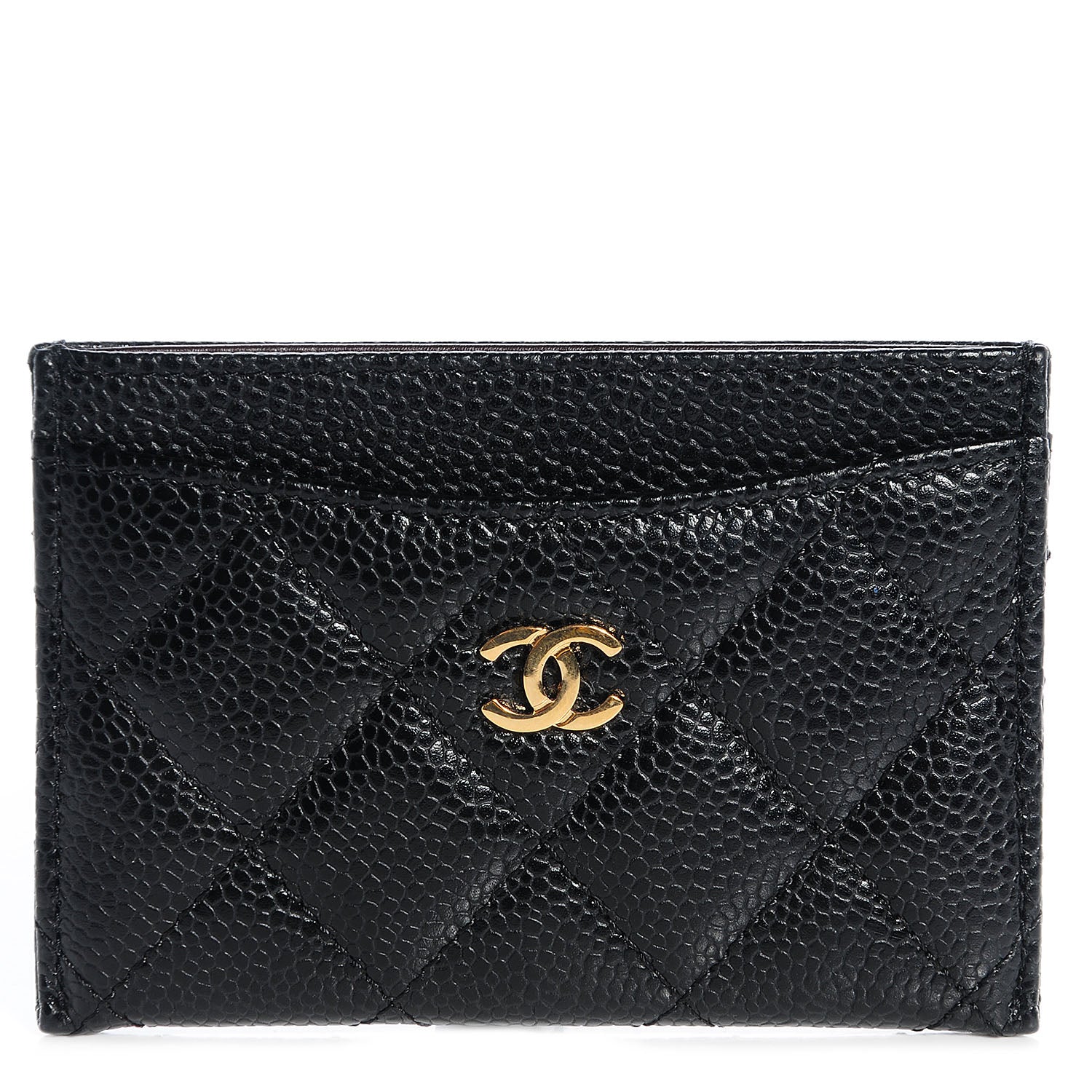 Chanel Caviar Quilted Card Holder Black 1 of 9