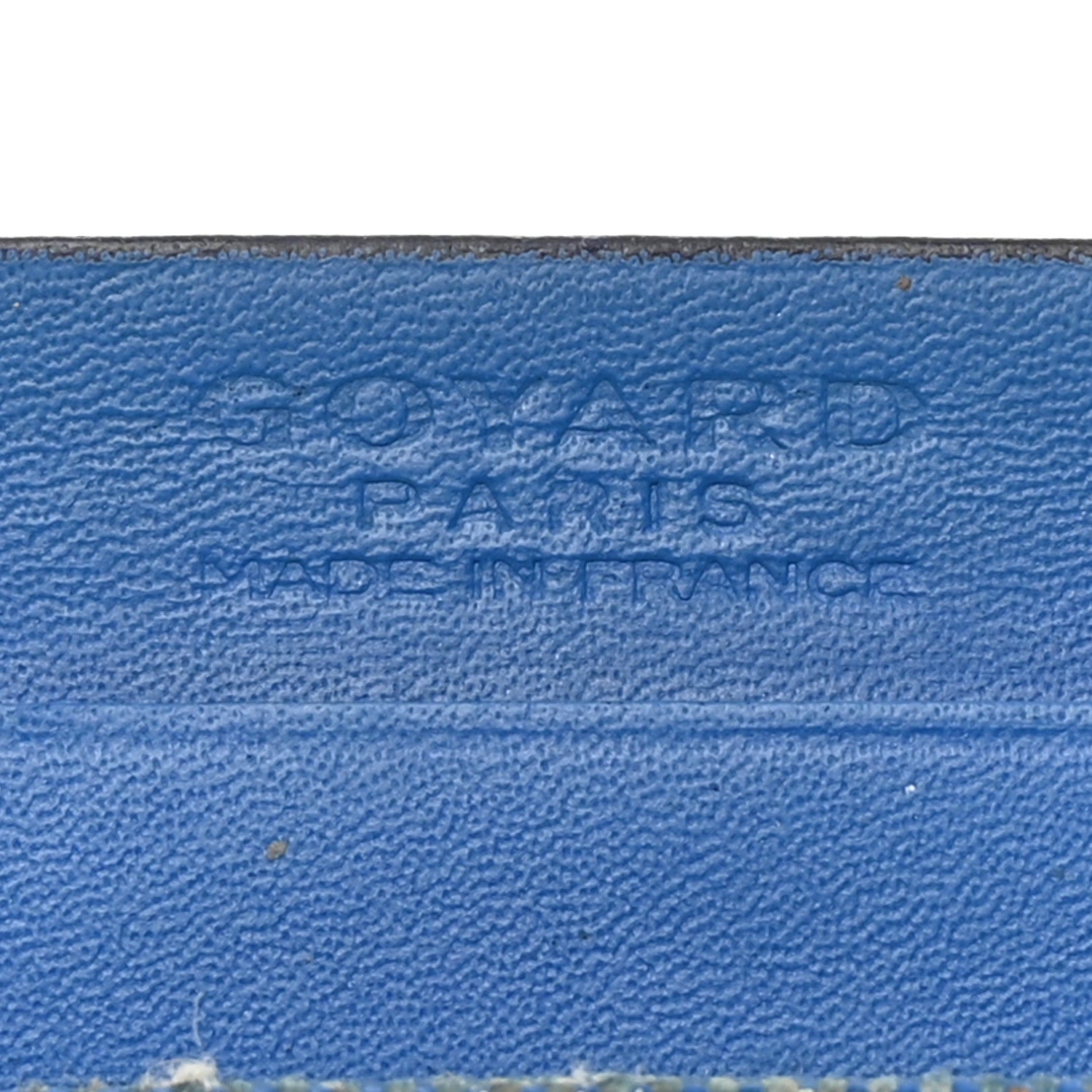 Goyard Goyardine Saint Sulpice Card Holder Sky Blue 6 of 12