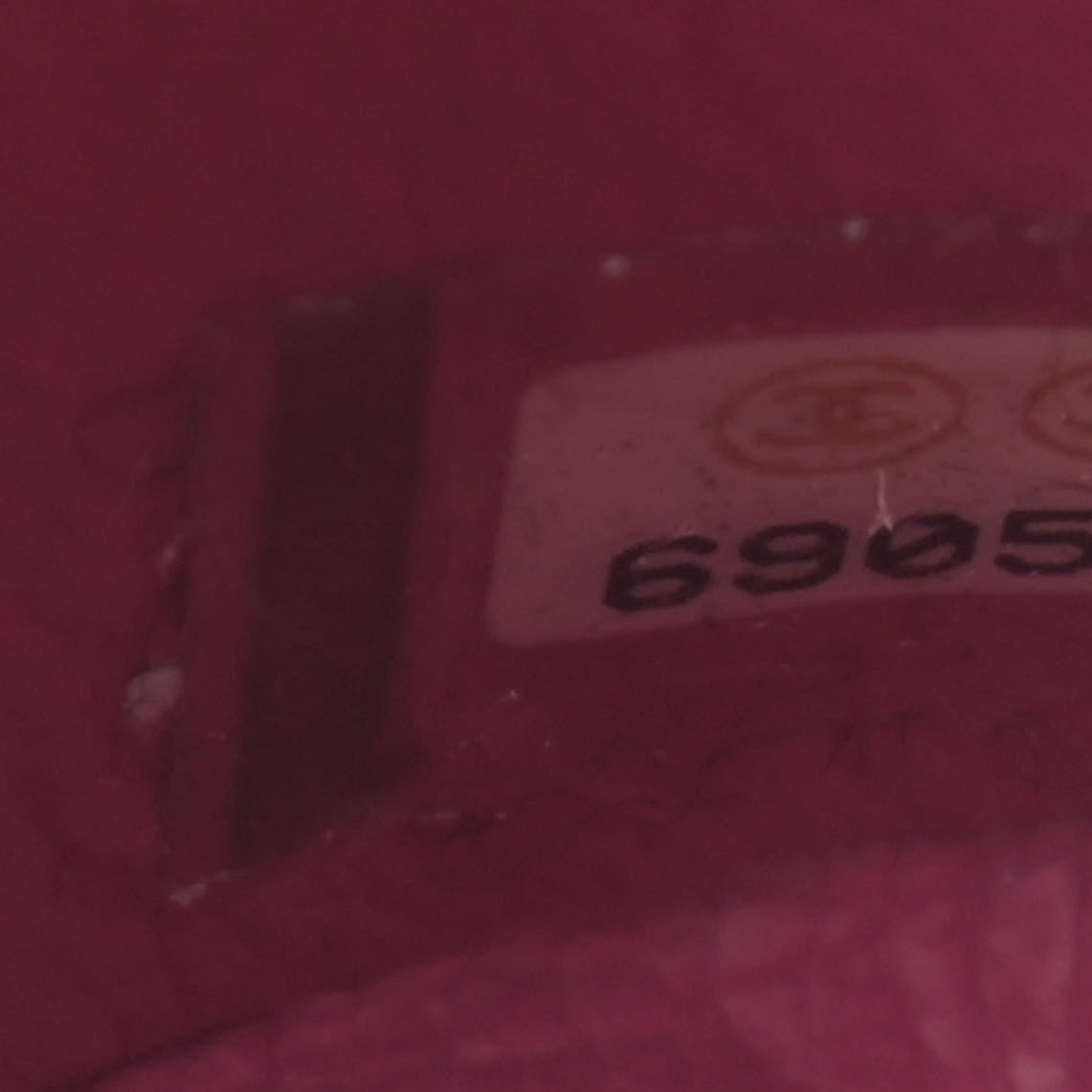 Chanel Lambskin Pony Hair Cigarette Case Pink 7 of 10