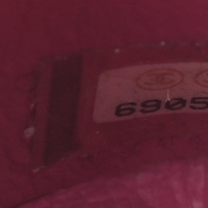 Chanel Lambskin Pony Hair Cigarette Case Pink 7 of 10