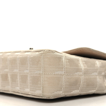 Chanel Nylon Medium Travel Flap Light Beige 10 of 11