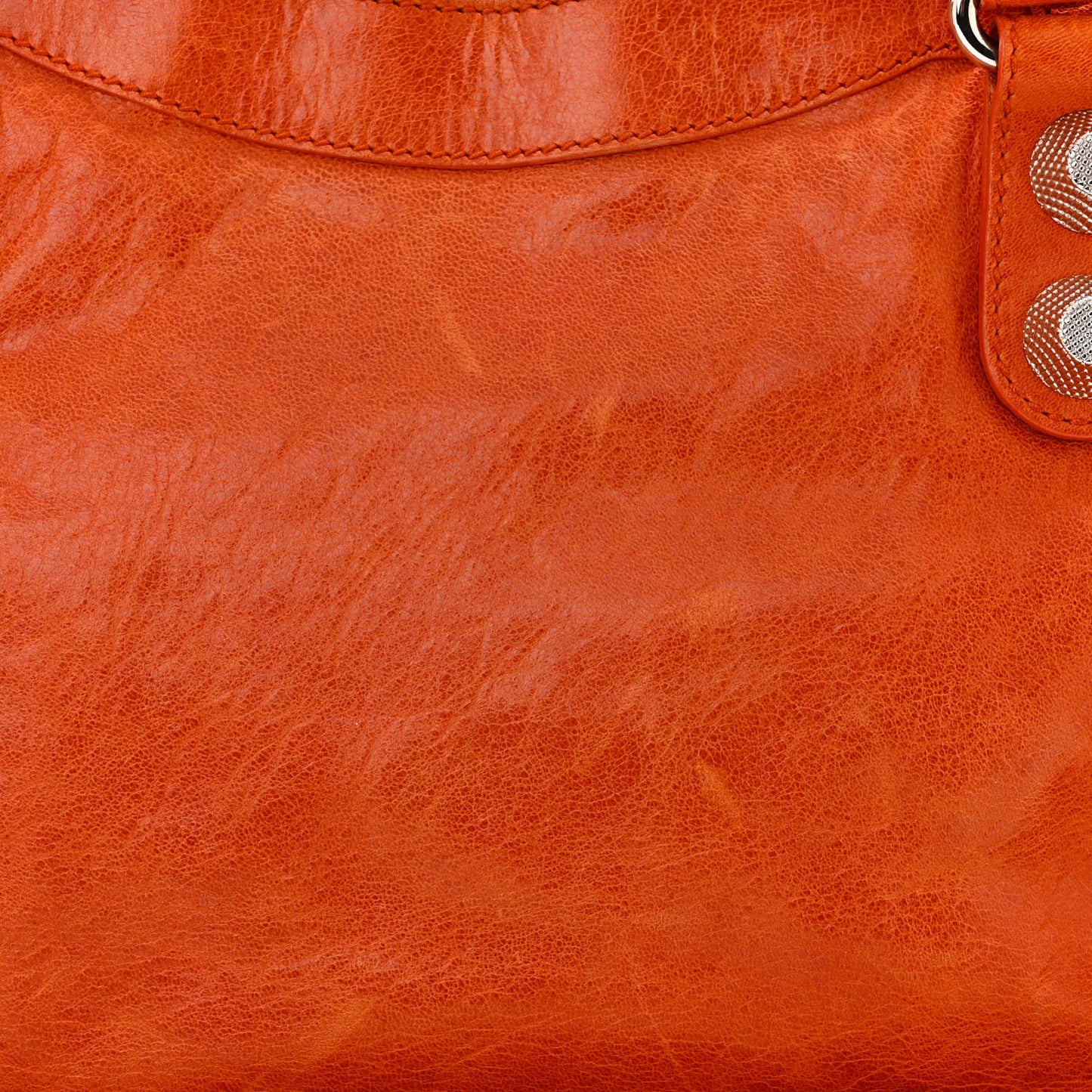 Agneau Giant 21 Silver Hardware City Mandarine