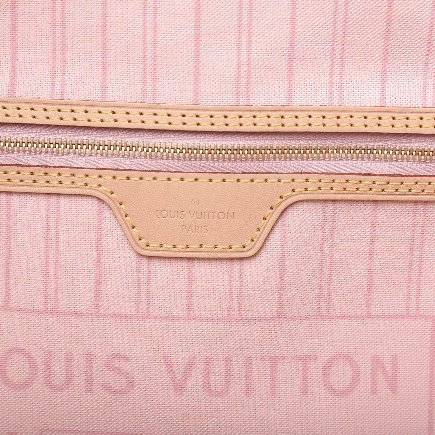 Damier Azur Neo Neverfull MM Rose Ballerine