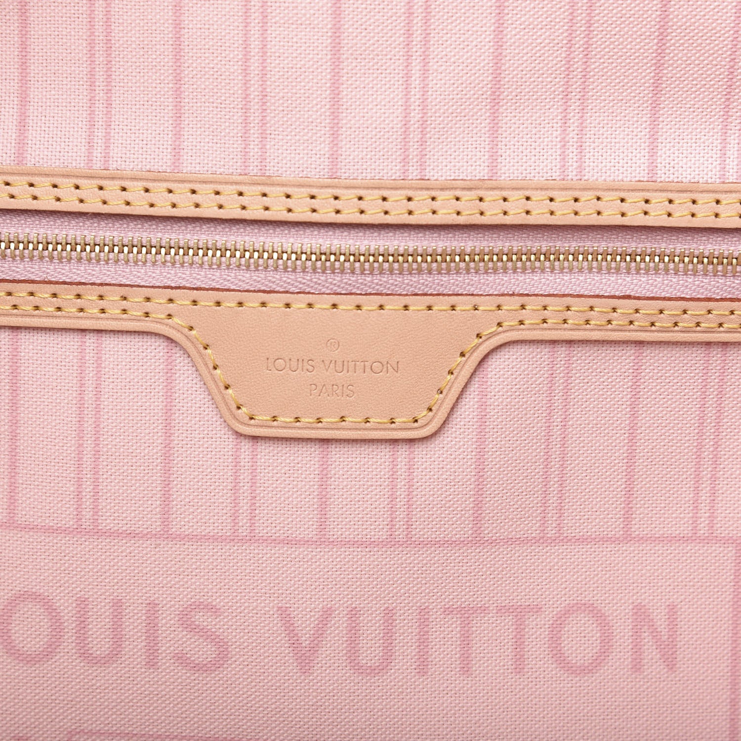 Louis Vuitton Damier Azur Neo Neverfull MM Rose Ballerine 4 of 10
